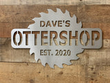 Saw Blade Workshop Monogram #1