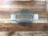 Saw Blade Workshop Monogram #1