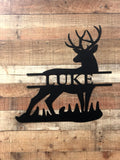 Whitetail Deer Monogram