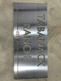 Custom Metal Business Logo Sign
