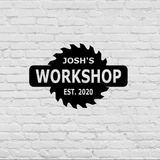 Saw Blade Workshop Monogram #1