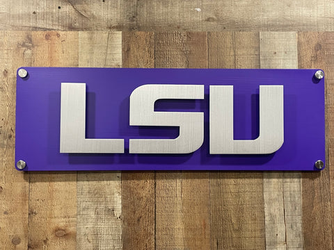 Balance for Custom LSU Sign