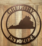 Virginia State Monogram