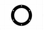 Custom Flanges PLUS Cone for Caden