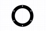 Custom Flanges PLUS Cone for Caden