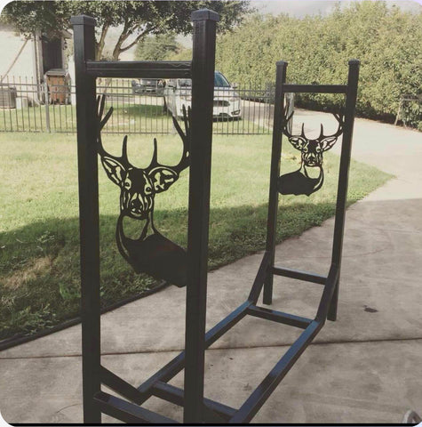 48” Custom Fire Wood Rack for Renee