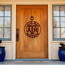 12th Man Monogram Metal Personalized Sign