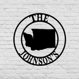 Washington State Monogram