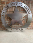 Home Sweet Home Texas Sign