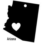 Arizona State Ornament