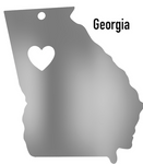 Georgia State Ornament