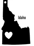 Idaho State Ornament