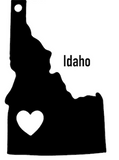 Idaho State Ornament