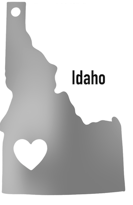 Idaho State Ornament