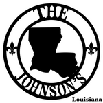 Louisiana State Monogram