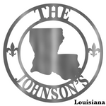 Louisiana State Monogram