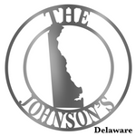 Delaware State Monogram