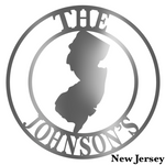 New Jersey State Monogram