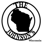 Wisconsin State Monogram