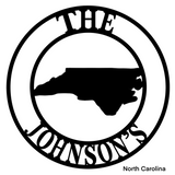 North Carolina State Monogram