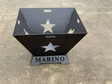 Texas Star Personalized Fire Pit