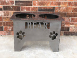 Custom Pet Bowl Stand