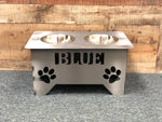 Custom Pet Bowl Stand