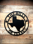 Texas State Circle Monogram #1