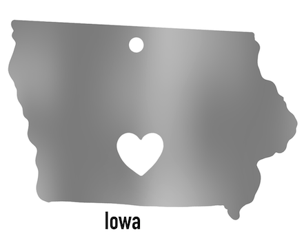 Iowa State Ornament