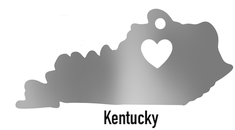Kentucky State Ornament