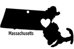 Massachusetts State Ornament