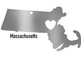 Massachusetts State Ornament