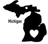 Michigan State Ornament