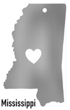 Mississippi State Ornament
