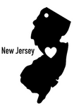 New Jersey State Ornament