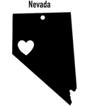Nevada State Ornament