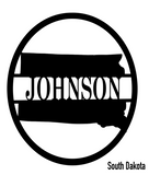 South Dakota State Monogram