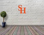Sam Houston State Circle SH Logo #2 Metal Sign