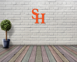 Sam Houston State Circle SH Logo #2 Metal Sign