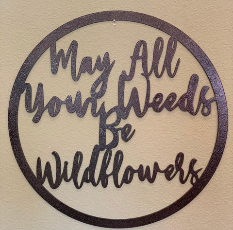 Wildflowers Sign