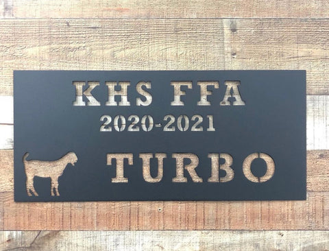 Custom Farm Sign