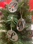 Monogram Letter Ornament