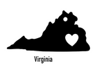 Virginia State Ornament
