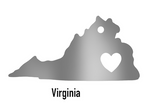 Virginia State Ornament