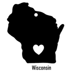 Wisconsin State Ornament