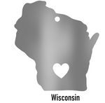 Wisconsin State Ornament