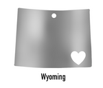 Wyoming State Ornament