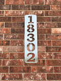 Vertical Address Sign