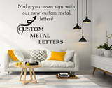 Custom Metal Letters