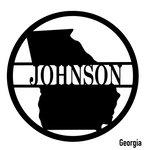 Georgia State Monogram